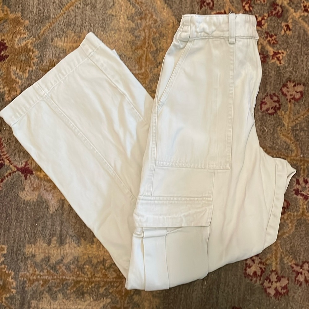 Altar’d State XS wide-legged sage green cargos